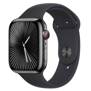 ساعت هوشمند ورزشی ورنا مدل W46 MAX، جنس بدنه از فلز، دارای بند سیلیکون، سازگار با سیستم عامل اندروید و iOS، دارای سنسور گام‌شمار، دارای قابلیت‌های کنترل موسیقی و قابلیت مکالمه از طریق بلوتوث